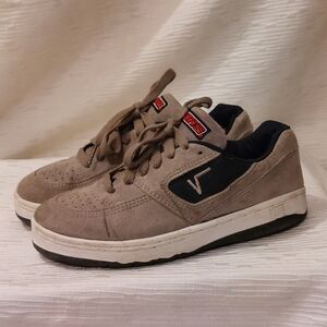 Vans Men's Taupe and Black Sneakers